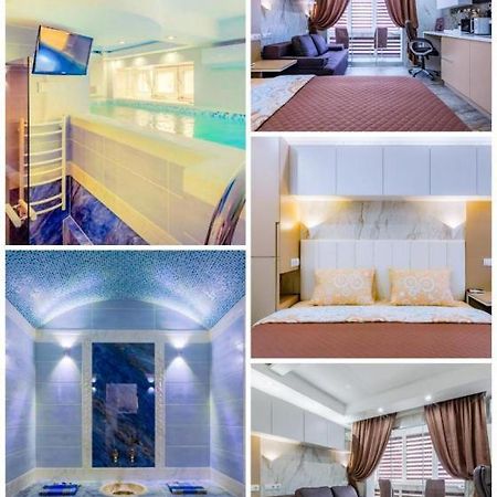 Luxury Apartment With Pool And Hammam Kiev Bagian luar foto