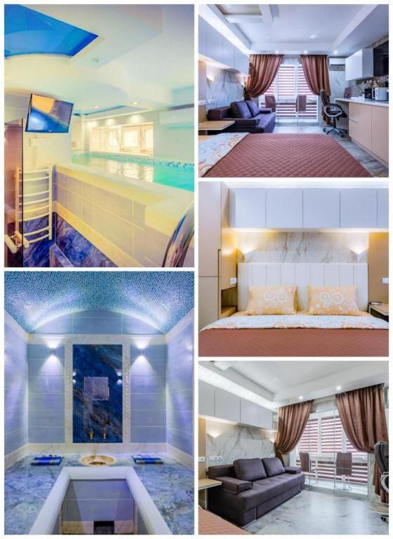Luxury Apartment With Pool And Hammam Kiev Bagian luar foto