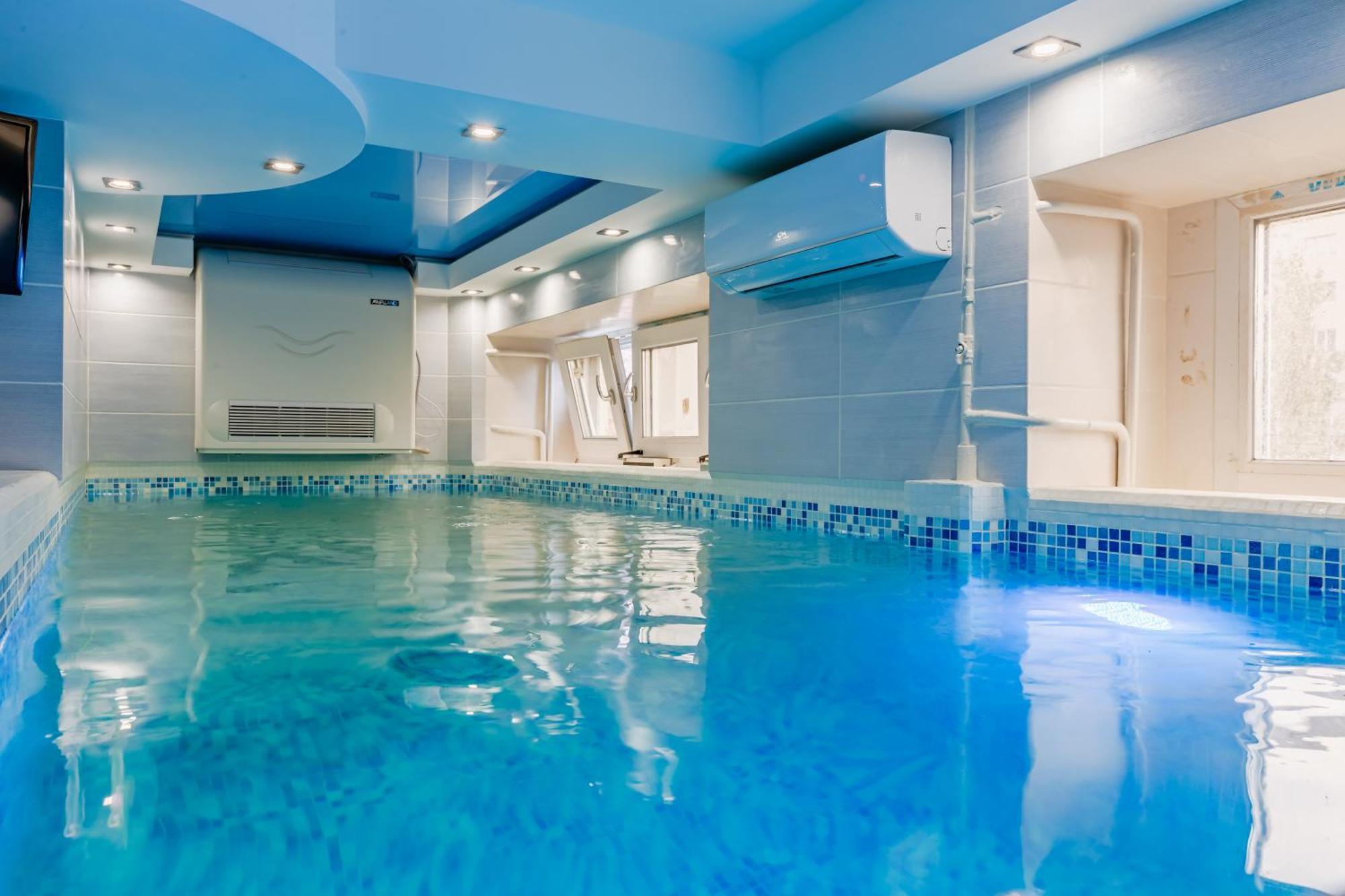 Luxury Apartment With Pool And Hammam Kiev Bagian luar foto