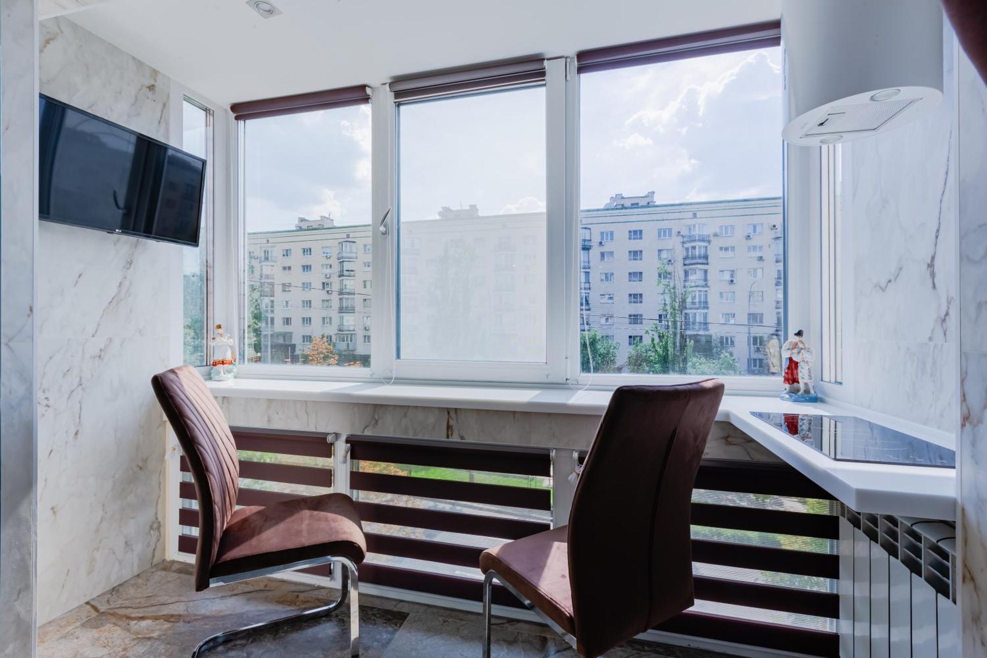 Luxury Apartment With Pool And Hammam Kiev Bagian luar foto